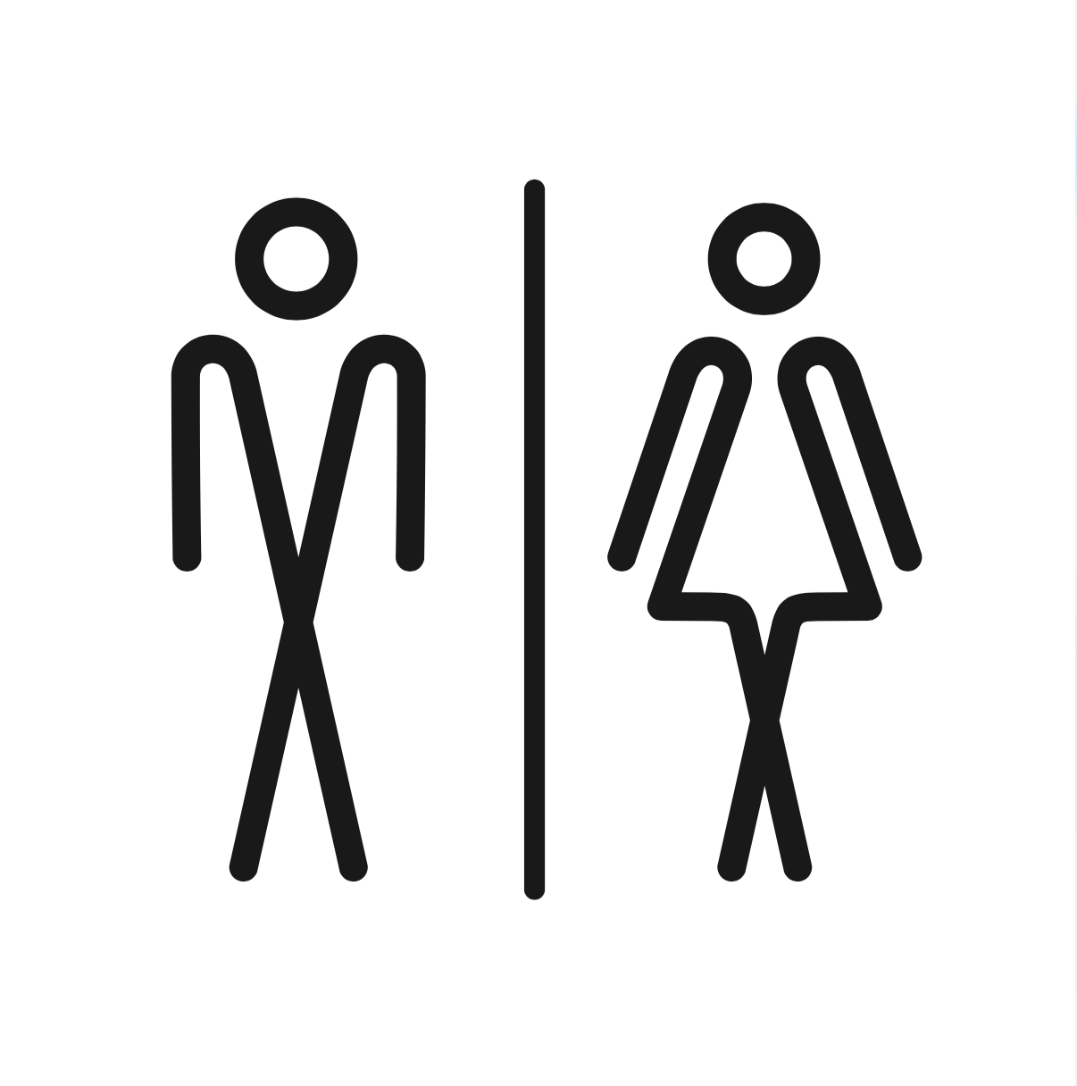 Toilettenschild | WC Schild