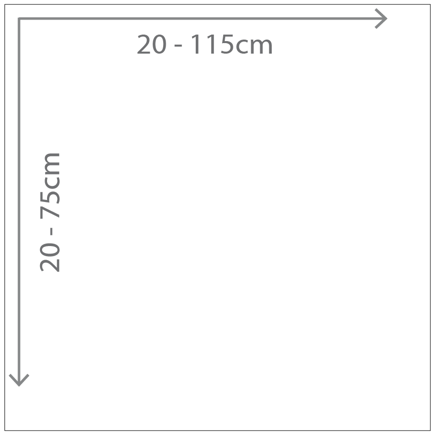 Alu-Verbund-Platte | individuelle Größe bis 115cm